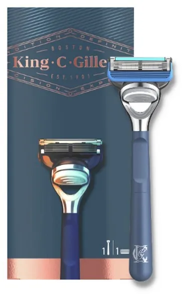 Gillette - King C. Barberhøvel - 5 Blade